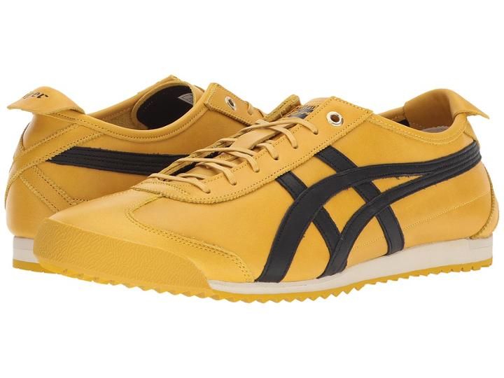 Onitsuka Tiger By Asics Mexico 66(r) Sd (tai-chi Yellow/black) Athletic Shoes