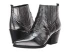Sam Edelman Winona (anthracite Distressed Metallic Leather) Women's Shoes