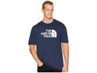 The North Face Short Sleeve Well-loved 1/2 Dome Tee (urban Navy) Men's T Shirt