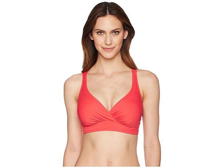 Prana Kayana D-cup Top (carmine Pink) Women's Swimwear