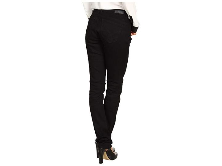 Calvin Klein Jeans Powerstretch Curvy Skinny Denim In Black (black) Women's Jeans