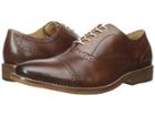 G.h. Bass & Co. Carnell (british Tan Burnished Full Grain) Men's Lace Up Casual Shoes