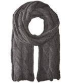 Polo Ralph Lauren Exploded Rope Cable Scarf (antique Heather) Scarves