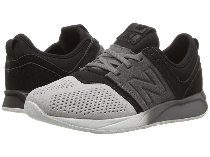 New Balance Kids Kl247v1p (little Kid) (black/castlerock) Boys Shoes