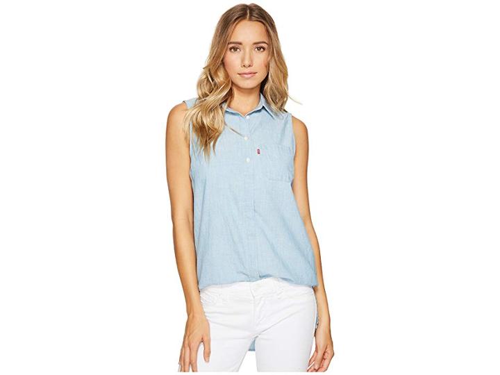 Levi's(r) Womens Sl Joni Shirt (super Light Authentic) Women's Clothing