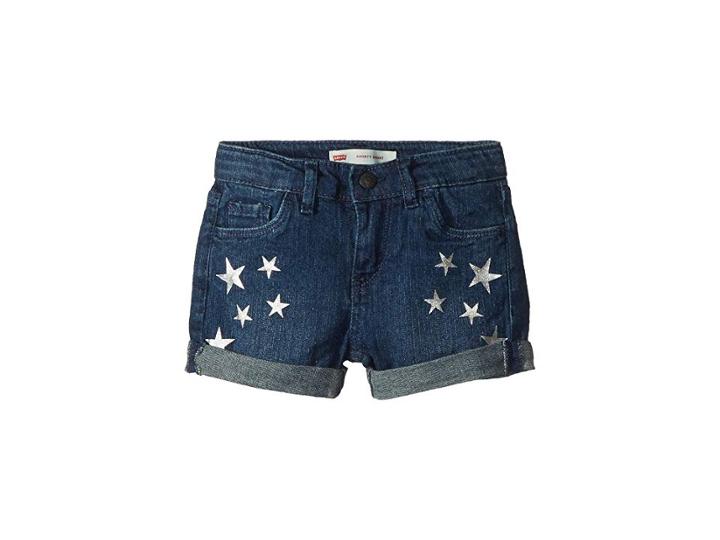 Levi's(r) Kids Summer Love Midi Short (toddler) (ocean Side) Girl's Shorts