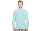 Vineyard Vines Saltwater 1/4 Zip Pullover (fjord) Men's Clothing