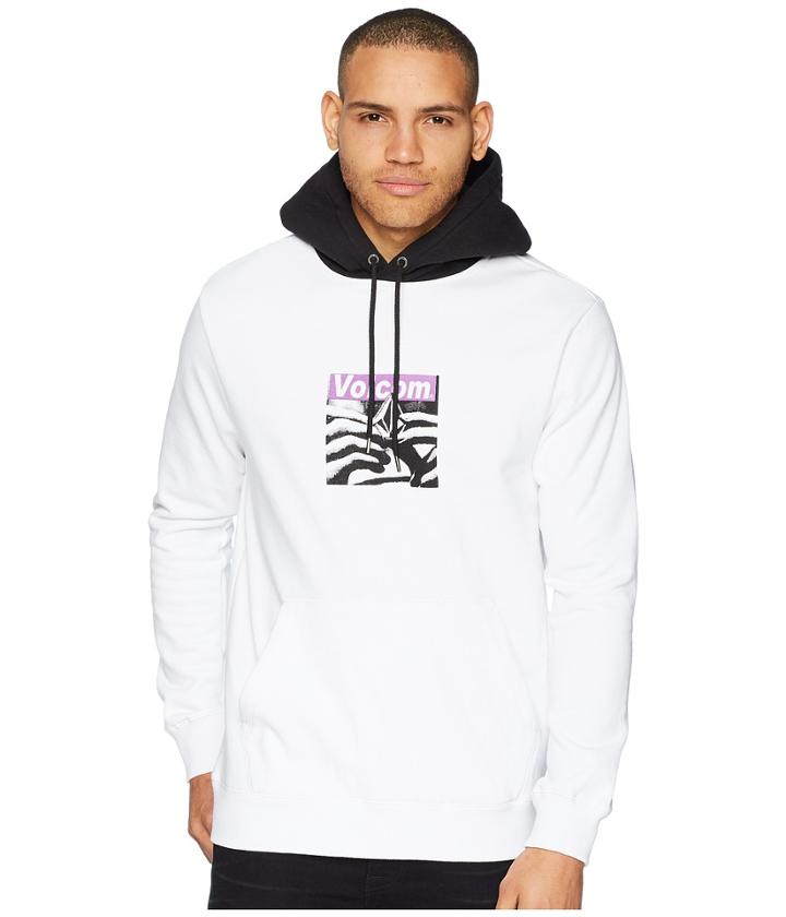 Volcom Reload Pullover Fleece (white) Men's Fleece