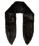 Michael Stars Faux-real Faux Fur Scarf (black) Scarves