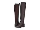 Michael Michael Kors Bromley Flat Boot (coffee Nappa/sensitive Stretch) Women's Zip Boots