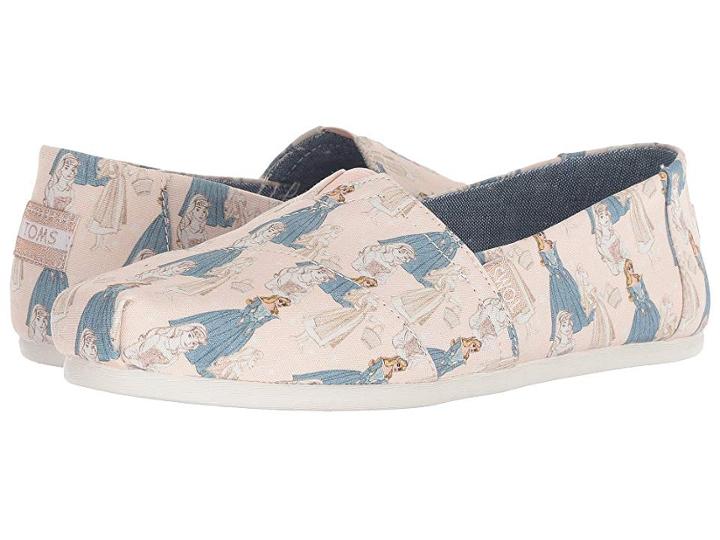 Toms Disney(r) Alpargata (pink Sleeping Beauty Printed Canvas) Women's Shoes