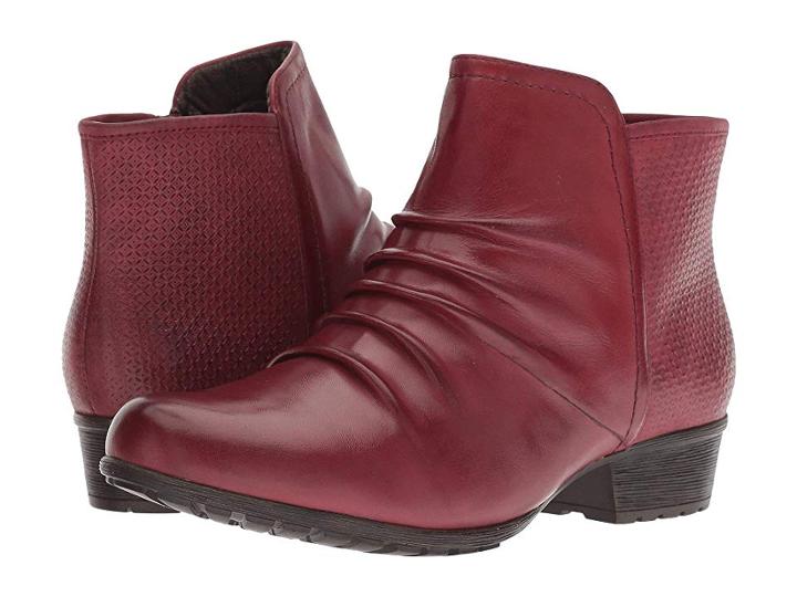 Rockport Cobb Hill Collection Cobb Hill Gratasha Panel Boot (bordeaux) Women's Shoes
