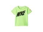 Nike Kids Dri-fittm Short Sleeve Top (toddler) (lime Blast) Boy's T Shirt
