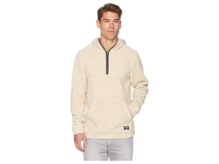 Unionbay Turner Cozy 1/4 Zip Popover Hoodie (powder) Men's Sweatshirt