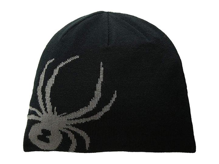 Spyder Kids Reversible Bug Hat (little Kids/big Kids) (polar/black) Caps