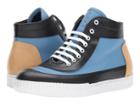 Marni Mid Top Sneaker (blue/sand/black) Men's Shoes
