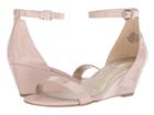 Bandolino Omira (dusty Pink Sleek Patent Pu) Women's Wedge Shoes