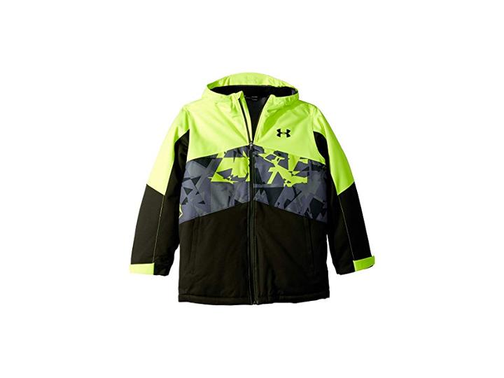 Under Armour Kids Zumatrek Jacket (big Kids) (high-vis Yellow) Boy's Coat