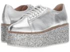 Shellys London Honolulu (silver) Women's Lace Up Casual Shoes