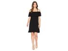 Michael Stars Rylie Rayon Multi-wear Ruffle Dress (black) Women's Dress