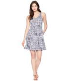 Toad&co Sunkissed Cut Out Dress (thistle Herringbone Print) Women's Dress
