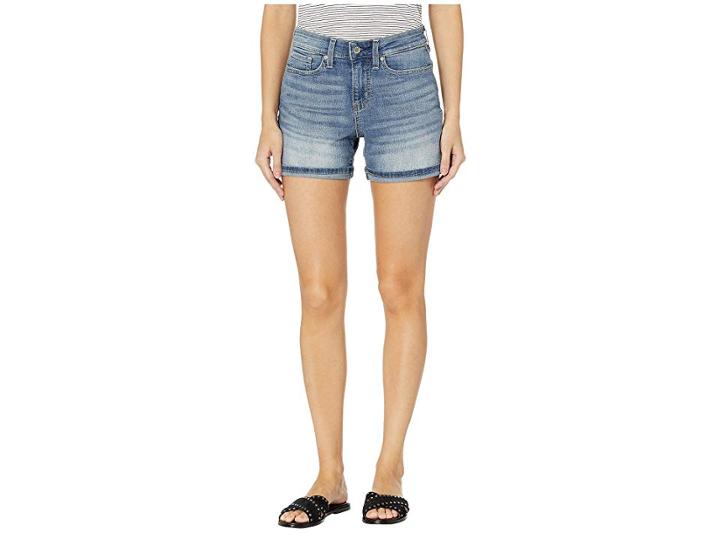 Signature By Levi Strauss & Co. Gold Label Mid-rise Shorts (blue Onyx Original) Women's Shorts