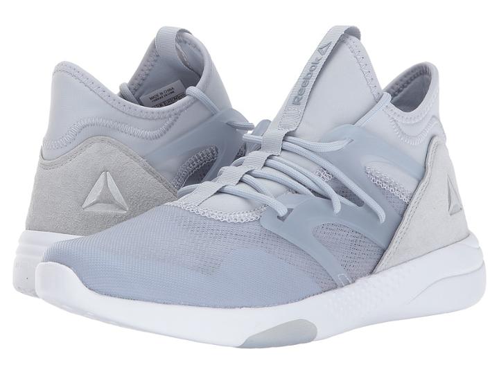 Reebok Hayasu (cloud Grey/meteor Grey/silver Metallic/white/electric Flash) Women's Cross Training Shoes