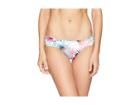 Tommy Bahama Fronds Ferdi Reversible Shirred Hipster (white) Women's Swimwear