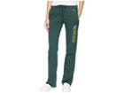 Champion College Oregon Ducks University Fleece Open Bottom Pants (dark Green) Women's Casual Pants