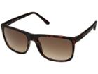 Guess Gf5015 (matte Dark Havana/brown Gradient Lens) Fashion Sunglasses
