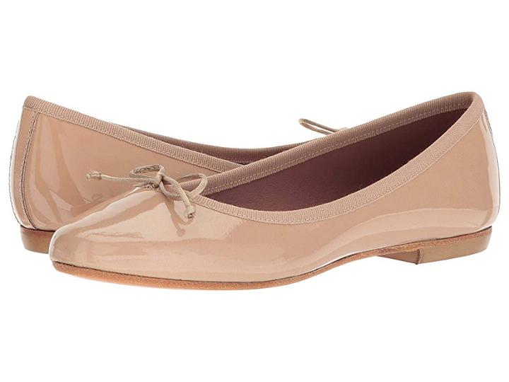 Summit By White Mountain Kendrick (nude Patent) Women's Flat Shoes