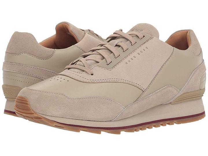 Boss Hugo Boss Zephir Sporty Sneaker (medium Beige) Men's Shoes