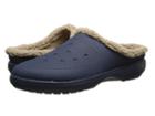 Crocs Wrap Color Lite Lined Clog (navy/tumbleweed) Clog Shoes