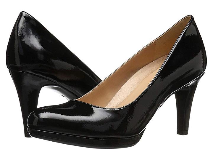 Naturalizer Michelle (black Shiny) High Heels