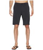 Quiksilver Union Plaid Amphibian 21 Walkshorts (black) Men's Shorts