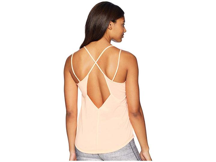 Under Armour Ua Whisperlight Tank Top (peach Horizon/peach Horizon/tonal) Women's Sleeveless
