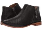 Trask Addison Perf (black Washed Sheepskin) Women's Dress Zip Boots
