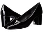 Vaneli Eara (black Patent) Women's 1-2 Inch Heel Shoes