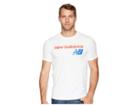 New Balance Nb Athletics Wc Tee (white) Men's T Shirt