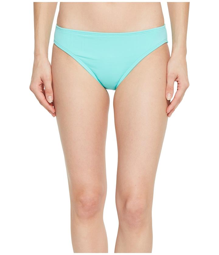 La Blanca Island Goddess Solid Hipster Bottom (seafoam) Women's Swimwear