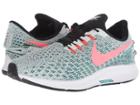 Nike Air Zoom Pegasus 35 Flyease (barely Grey/hot Punch/geode Teal/black) Women's Running Shoes
