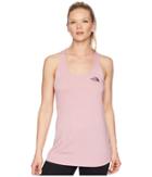 The North Face Mc Tri-blend Tank Top (foxglove Lavender Heather/crushed Violets) Women's Sleeveless