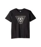 Vissla Kids Interstate T-shirt (big Kids) (black Heather) Boy's T Shirt