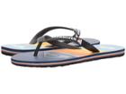 Quiksilver Molokai Print (black/orange/blue) Men's Sandals