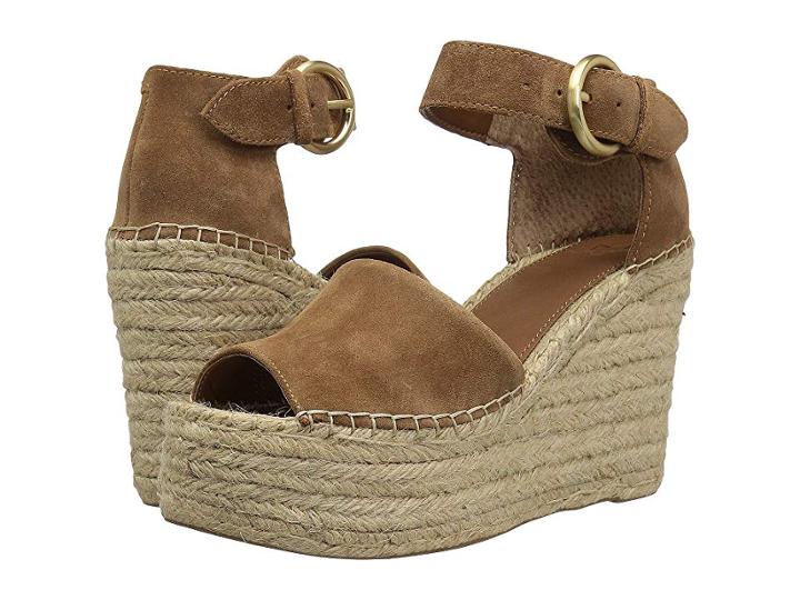 Marc Fisher Ltd Alida Espadrille Wedge (natural Suede) Women's Shoes