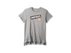 Nike Kids Nsw Just Do It Anniversary Tee (little Kids/big Kids) (dark Grey Heather) Girl's T Shirt