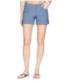Kuhl Kliffside Air Roll-up Shorts (slate Blue) Women's Shorts