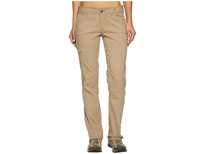 Prana Hallena Pant (dark Khaki) Women's Casual Pants