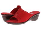 Onex Andi (red Elastic) Women's Slide Shoes