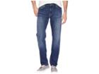 Mavi Jeans Marcus Slim Straight Leg In Dark Brushed Williamsburg (dark Brushed Williamsburg) Men's Jeans